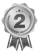 Selo de 2º colocado